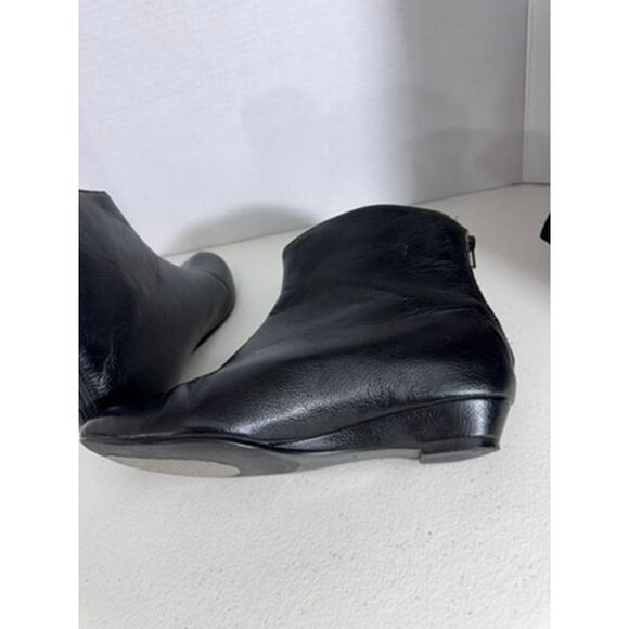 "LUMIANI" RARE Vintage Leather Ankle Boots Witchy Prairie Western Gunne Sax - Picture 8 of 16